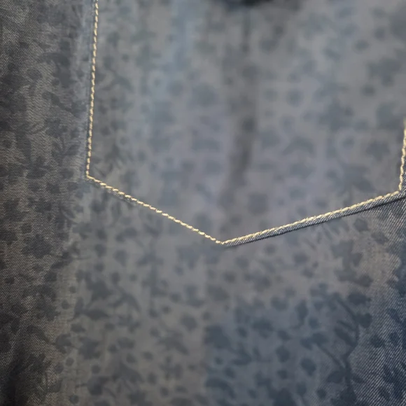 Wrangler Men's Blue Denim Shirt - Picture 4 of 7